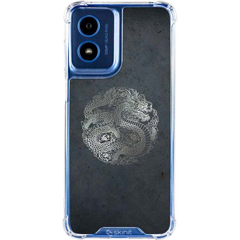 Chinese Black Dragon Moto G 5G (2024) Clear Case
